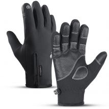 Winter wasserdichte Herren handschuhe wind dichte Sport fischerei Touchscreen fahren Motorrad Ski rutsch feste warme Fahrrad Wander handschuhe