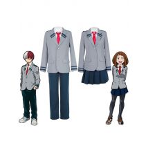 My Hero Academia Cosplay Costume Uniform Midoriya Izuku Bakugou Katsuki Ochaco Uraraka School Uniform Set Anime Costume