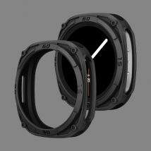 Robusta custodia con castone per Samsung Galaxy 8 44mm 40mm protezione rigida per PC paraurti scala copertura protettiva accessori Galaxy watch8