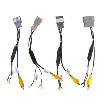 4 stücke 7Pin 8Pin 12Pin 24Pin Für Honda Original Fabrik Auto Kamera Video Ausgang Auto Reverse Kamera Ausgang Video Adapter kabel