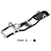 The New 313mm 12.3" Wheelbase Prefixal Gearbox Metal Chassis Frame for 1/10 RC Crawler Car Axial SCX10 & SCX10 II 90046