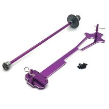 Schalensäule für den zweiten Etage und zentrale Antriebswelle für Wltoys 124007 124016 124017 124018 124019   1/12 RC Car Upgrade-Teile