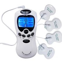 Elektrisches Zehn-Massageinstrument mit zwei Ausgängen, EMS-Pulstherapie-Massagegerät, Akupunktur-Muskelstimulator für den Nacken, Rücken, Ganzkörper