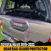 Rail Guard Cap Protector Rear Cover For Toyota Hilux REVO 2015 2016 2017 2018 2019 2020 2021 2022 2023 Rocco Tail Gate Trim