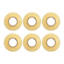 6er Pack klares Hockey band Mehrzweck band Roll Shin Pad Socken band Roll Sport ausrüstung 2,4 cm x 28m Hockey Sport geschenke