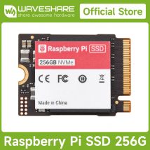 Offizielle Raspberry Pi SSD, 256 GB/512 GB/1 TB Hochgeschwindigkeits-Solid-State-Laufwerke, entspricht PCIe Gen 3 Standard, für Raspberry Pi 5