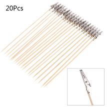 20Pcs Wood And Metal Painting Stand Alligator Clip Stick Modeling Tool for Airbrush Model Part