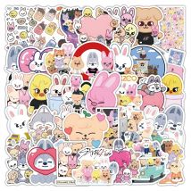 50/100 pezzi Skzoo adesivi scrapbooking notebook portatile cartone animato valigia graffiti adesivo decalcomania per regali