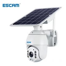 ESCAM QF280 1080p versione Wifi Shell telecamera di sicurezza solare sorveglianza esterna telecamera CCTV impermeabile Smart Home voce bidirezionale