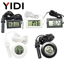 Mini LCD Digital Thermometer Hygrometer Gauge Tester Sonde Inkubator Aquarium Temperatur Feuchtigkeit Meter Sensor Detektor