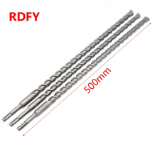 500mm 1pcs Tungsten steel alloy concrete electric drill for wall drilling SDS PLUS SDS SQUARE 8mm-32mmBIT DRILL