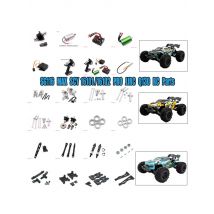 SCY 16101 16102 SG116 PRO SG116MAX RC Car Parts Automotive 1:16 Brushless Car black metal spare parts/Original spare parts
