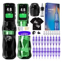 Dragonhawk Fold Pro Edición Limitada Año del Caballo 2026 Máquina de Tatuaje Completa 7 Carreras 2,5-4,5 mm Mango Cómodo Bajo Ruido Estable Duradero
