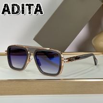 ADITA LXN-EVO DTS403 tamaño 54-19 Gafas de sol de alta calidad para hombres Estilo titanio Gafas de sol de diseño de moda para mujeres con caja