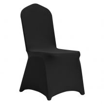 SucceBuy 30/50PCS Fodera per sedia in spandex per la festa nuziale Fodera per sedia montata universale Fodere protettive lavabili rimovibili