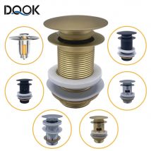 Lavandino del bagno Pop Up Scarico Tappo di scarico Accessori per rubinetti del bagno