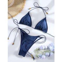 Sexy Dreieck Mini Bikini Sets Micro Tangas Badeanzug Frauen Badeanzug Biquini Bandage Bademode Print Bademode Tanga Bikini