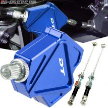 Motorrad Zubehör CNC Aluminium Stunt Kupplung Hebel Easy Pull Kabel System Für Yamaha DT 125 DT200 DT230 DT 125 200 230 LANZA