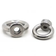 M3 M4 M5 M6 M8 M10 M12 304 Edelstahl DIN582 Hebeösenmutter Schlaufenloch Ring Gewindemutter