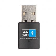 2 In 1 USB Wifi Bluetooth-compatible  Network Card 150M Wireless Adapter 802.11B/N/G For Desktop PC Windows 7 8 10 11 XP/MAC