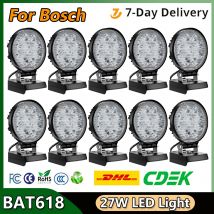 Turpow Für Bosch BAT618 27W LED Arbeit Licht Für BAT618 Li-Ion Batterie 18V LED Taschenlampe Batterien Werkzeug Lampe flut Lichter
