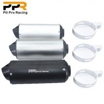 38 mm 28 mm Motorrad-Auspuff-Spitzenrohr für 125 150 160 cc Dirt Pit Bike ATV schwarz grau Kayo BSE