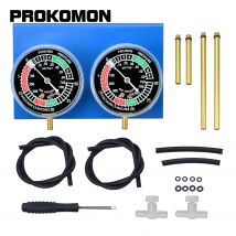 Motorrad Vergaser Vakuum Gauge 2 Vergaser Synchronisator Werkzeug Zylinder Synchronisation Balancer Gauge Kit