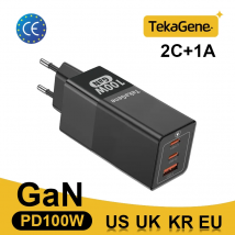 PD 100W GaN Charger USB Type C Fast Charger With Quick Charge 4.0 3.0 USB Phone Charger For iPhone 16 Pro Max Galaxy S24 Laptop