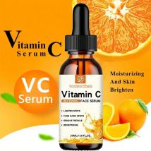 L'essenza per il viso alla vitamina C contiene acido ialuronico Rimozione macchie scure Riparazione idratante Essenza antietà Cura della pelle del viso 30ml