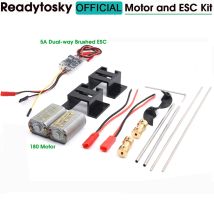180 Motoren starker Magnet motor 5a x2 gebürstet esc 3v-9v Kit 15cm Antriebswelle cw ccw d30 Propeller 2 ~ 2mm Kupplungen für RC-Boote