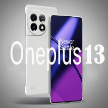 Solid Silm Pure Color Rahmenlose harte PC-Rückseite für Oneplus 13, 13R, 12, 12R 11, 11R, stoßfeste, ultradünne Hüllen