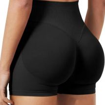 Damen-Shorts mit hoher Taille, eng anliegend, Korsett, Hüfte, Fitness, atmungsaktive Shorts, nahtlose Sport-Shorts, enge Hosen, Lauf-Yoga-Hosen
