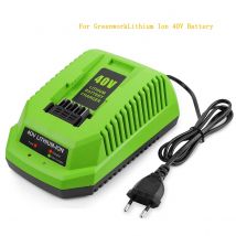 Caricabatterie sostitutivo per batteria al litio Greenworks 40V 29482 29462 29472 2938302   BAF702 L-300 BAF704 BAF705 G-MAX Utensili elettrici