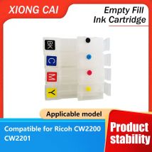 CW2200 CW2201 Filling Ink Cartridge with Chip Suitable for Ricoh CW2200SP Wide Format Printer CW2201SP Plotter Ink Cartridge
