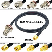 15 cm~20 m RG-58/U TNC auf SMA-Stecker SMA-Stecker auf L12 TNC-Buchse RP-TNC-Stecker RG58 Koax-Verlängerungskabel