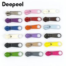20–50 Stück 3 # 5 #   Farbiger Reißverschlusszieher für Nylon-Reißband, Rucksack, Jacke, Reißverschlüsse, Schieber, Nähen, Kleidungsstück, Tasche, Reißverschlusskopf-Reparaturset