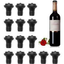 Tappi per vino per salvaspazio Pompa per vuoto Preserver Tappo per vino in gomma di grado Mantieni il tuo vino fresco Sigillante per tappi di bottiglia per la casa