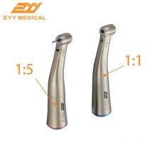 EYY Dental 1-1/1-5 Fibra Ottica Contra Angolo Manipolo A Bassa Velocità Dentista Motore Elettrico Clinica Brushless LED Micromotore Lucidatore