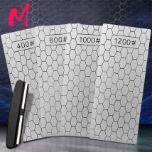 Diamond Sharpening Stone Knife sharpener 150*63mm Ultra-thin Honeycomb Surface Knife Whetstone Kitchen Grinding Tool