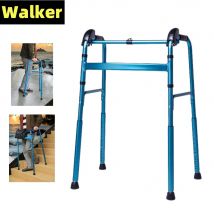 Ältere behinderte Gehhilfe für Treppen auf und ab Aluminium legierung Klapp schritt vorrichtung stand auf Hilfs krücken höhen verstellbar