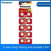 Panasonic 192 LR41 AG3 SR41 392 392A 384 L736 1,5 V Alkaline Knopfzellenbatterie für Spielzeugrechner Skala Uhr Uhr
