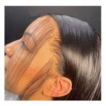 WOW ANGEL HD Lace Frontal Wig 250% 13x6 HD Lace Front Wig Straight Hair Invisible HD Lace Melt Skin HD Lace Front Human Hair Wig