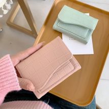 Mode Brieftasche Kurze Geldbörse Frauen Geldbörsen Karte Halter Handtasche Damen Kleine Brieftasche Weibliche Haspe Mini Kupplung Mädchen Geld Tasche