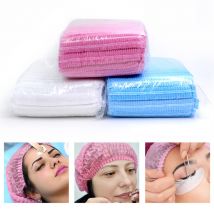20/100 pz Usa E Getta Tessuto Non Tessuto Cappello Per Estensione Delle Ciglia Trucco Retina Per Capelli Caps SPA Parrucchiere Cappelli Sterili Forniture