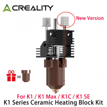 Creality Official K1SE Upgrade Ceramic Heating Block Kit, 2025 New Version With buckle Terminal,for K1SE/K1 Max/K1C/K1 3D Printe