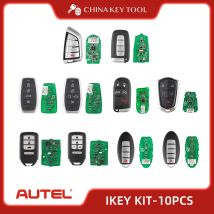 10 Stück Kits Autel Bestseller IKEY Smart Keys IKEYAT004CL AT005BL CL005AL GM005AL HD004AL HY004AL NS004AL NS005AL BW004AL