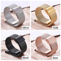 Cinturino milanese a sgancio rapido 18mm 20mm 22mm 12mm 14mm 16mm 17mm 19mm 21mm 24mm Bracciale universale in acciaio inossidabile a maglia 0,6