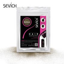 SEVICH 25g Haarfasern Nachfüllbeutel Glatze Verlängerung Haarwachstumspulver Salon Professionelle Haarbehandlung Unisex Haarausfallprodukte