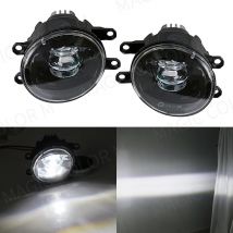 Dla Toyota Światła przeciwmgielne LED Fit Corolla RAV4 Camry Yaris Prius CHR Hilux Lexus Reflektor