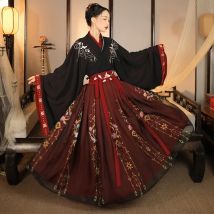 Chinesisches traditionelles Hanfu-Kostüm für Damen, altes Han-Dynastie-Kleid, orientalisches Prinzessinnenkleid, elegante Tanzkleidung aus der Tang-Dynastie